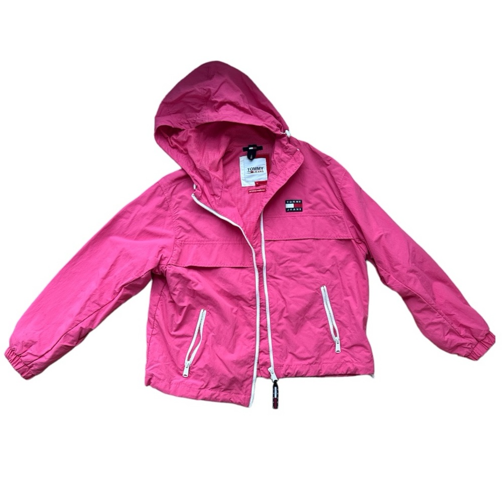 ADAPTIVE HOODED CHICAGO WINDBREAKER-Tommy Hilfiger-size small